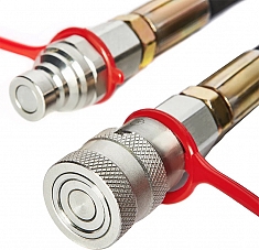 Муфты гидравлических шлангов гидравлического стыкового сварочного аппарата для пэ труб Gas Fusion Red-450 (220 V)