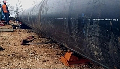 Применение вращательной роликовой опоры для труб ПНДело РО-1400В